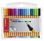 Conjunto de Canetas STABILO Fineliner point 88 Mini 18 Cores 0,4 mm Conjunto de Canetas STABILO Fineliner point 88 Mini 18 Cores 0,4 mm