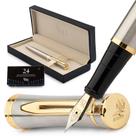 Conjunto de canetas-tinteiro Wordsworth & Black com 24 cartuchos de tinta