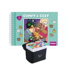 Conjunto de Canetinhas Coloridas 60 Unidades + Livro Para Se Divertir e Pintar