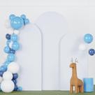 Conjunto de capa de arco de casamento FANPROMS 6 pés 6,6 pés 7,2 pés elastano