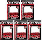 Conjunto de capa de barreira para cartões KMC Perfect Hard 250 peças Conjunto de capa de barreira para cartões KMC Perfect Hard 250 peças