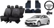 Conjunto de Capa de Couro e Tapetes para Polo 2023 com Capa de Volante