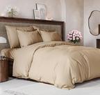 Conjunto de capa de edredom CGK Unlimited Queen Size Extra Soft Cream Conjunto de capa de edredom CGK Unlimited Queen Size Extra Soft Cream