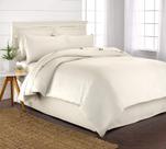 Conjunto de capa de edredom Pure Bamboo King Size 100% viscose orgânica