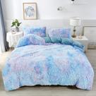 Conjunto de capa de edredom RYNGHIPY Super Soft Fuzzy Faux Fur Twin Blue Conjunto de capa de edredom RYNGHIPY Super Soft Fuzzy Faux Fur Twin Blue