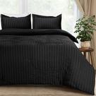 Conjunto de capa de edredom Utopia Bedding Queen Size Seer Sucker 3 peças