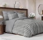 Conjunto de capa de edredon CGK Unlimited Queen Size Extra Soft Grey