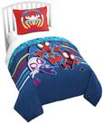 Conjunto de capa de edredon Jay Franco Spidey & Friends Blue - Twin