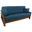 Conjunto de capa de futon Blazing Needles Full Mojito Lime 190x137x23cm