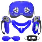 Conjunto de capa de silicone Rechale de acessórios VR Oculus/Meta Quest 3S