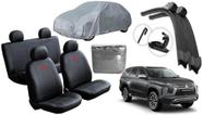 Conjunto de Capa e Capa de Cobrir Pajero Sport 2018 a 2024 + Limpador