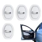 Conjunto de capa protetora de silicone com fechadura de porta de carro x4