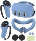 Conjunto de capa protetora YRXVW compatível com Oculus/Meta Quest 3 Conjunto de capa protetora YRXVW compatível com Oculus/Meta Quest 3
