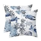 Conjunto de capas de almofada Weesire Nautical Coastal de 2 45x45cm