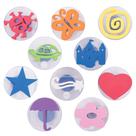 Conjunto de carimbos de espuma READY 2 LEARN Giant Stampers para crianças