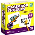 Conjunto de Carimbos Figuras Sortidas - 28 Peças - Nig