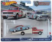 Conjunto de Carrinhos Hot Wheels '61 Impala & '72 Chevy Caminhão Conjunto de Carrinhos Hot Wheels '61 Impala & '72 Chevy Caminhão