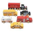 Conjunto de carros de brinquedo Le Toy Van New York Premium Wood Kids 3 anos ou mais