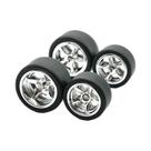 Conjunto De Carros Em Liga 1/64 Com Rodas Deslocadas 11.2mm 13mm Série BMS Hot Wheels Dourado