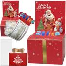 Conjunto de cartão pop-up de Natal Money Box JINSTABAG 3D