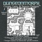Conjunto de cartas Inkwell Ideas DungeonMorph Crypts, Lairs, & Sewers Conjunto de cartas Inkwell Ideas DungeonMorph Crypts, Lairs, & Sewers