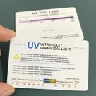 Conjunto De Cartões De Teste UV Para Esportes Ao Ar Livre, 10 Peças, Durável, Sem Necessidade De
