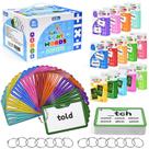 Conjunto de cartões didáticos educacionais GAKICO 1136 Sight Words/Fonica/Matemática Conjunto de cartões didáticos educacionais GAKICO 1136 Sight Words/Fonica/Matemática
