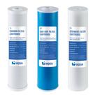 Conjunto de Cartuchos Filtro de Água HQUA Série WF3 20"
