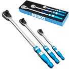 Conjunto de catraca NEIKO 03006A, 3 peças, baixo perfil, 90 dentes