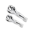 Conjunto de catracas Powerbuilt Stubby de 1/4 e 3/4 polegadas de 72 dentes