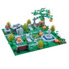 Conjunto de cemitério assombrado de Halloween da BAENRCY Building Blocks