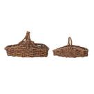 Conjunto de cestas artesanais