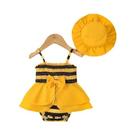 Conjunto De Chapéu E Body De Abelha Para Bebê Recém-nascido, 0-18 Meses, Fotos Comemorativas De Lua