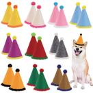 Conjunto de chapéus de aniversário para cães Cellcacn Small 9,5 cm, 20 unidades ajustáveis Conjunto de chapéus de aniversário para cães Cellcacn Small 9,5 cm, 20 unidades ajustáveis