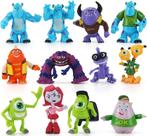 Conjunto de chapéus de bolo Perftsaly Monsters Figures, 12 unidades