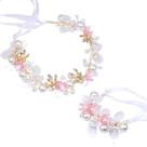 Conjunto de chapéus de flores LAPOHI para meninas e mulheres que se casam Conjunto de chapéus de flores LAPOHI para meninas e mulheres que se casam