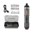 Conjunto De Chave De Fenda Elétrica Sem Fio Recarregável Por USB Worx 30 Bit WX242 Ferramentas De