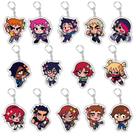 Conjunto de chaveiros acrílico Scott Pilgrim Takes Off Chibi Charac