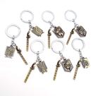 Conjunto de chaveiros Attack on Titan 4 Corps Wings of Freedom