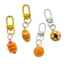 Conjunto de chaveiros Bread Pastry, pacote com 4 para mulheres e meninas