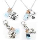 Conjunto de chaveiros Breaking Bad Gas Mask Blue Crystal Bot