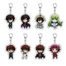 Conjunto de chaveiros Code Geass Lelouch e Chaveiro de acrílico C.C. Conjunto de chaveiros Code Geass Lelouch e Chaveiro de acrílico C.C.