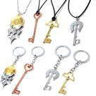 Conjunto de chaveiros com design inspirado em anime para casais Nisekoi