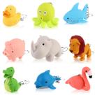 Conjunto de chaveiros com lanterna LED para animais Oppaxf de 9 peças para crianças