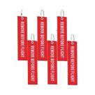 Conjunto De Chaveiros Com Tema De Aviação 6PCS Remove before Flight Para Motocicletas E Carros Conjunto De Chaveiros Com Tema De Aviação 6PCS Remove before Flight Para Motocicletas E Carros