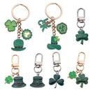 Conjunto de chaveiros Creative Irish Festival Lucky Shamrock and Hat