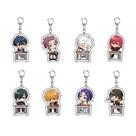 Conjunto de chaveiros de acrílico Blue Lock Seishiro e Hyo Anime Conjunto de chaveiros de acrílico Blue Lock Seishiro e Hyo Anime