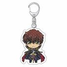 Conjunto de chaveiros de acrílico Code Geass Lelouch Suzaku Chibi Style