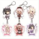 Conjunto de chaveiros de acrílico Fate/Kaleid liner Prisma Illya Chibi Style