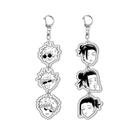 Conjunto de chaveiros de acrílico Jujutsu Kaisen Yuji Itadori 3 Designs